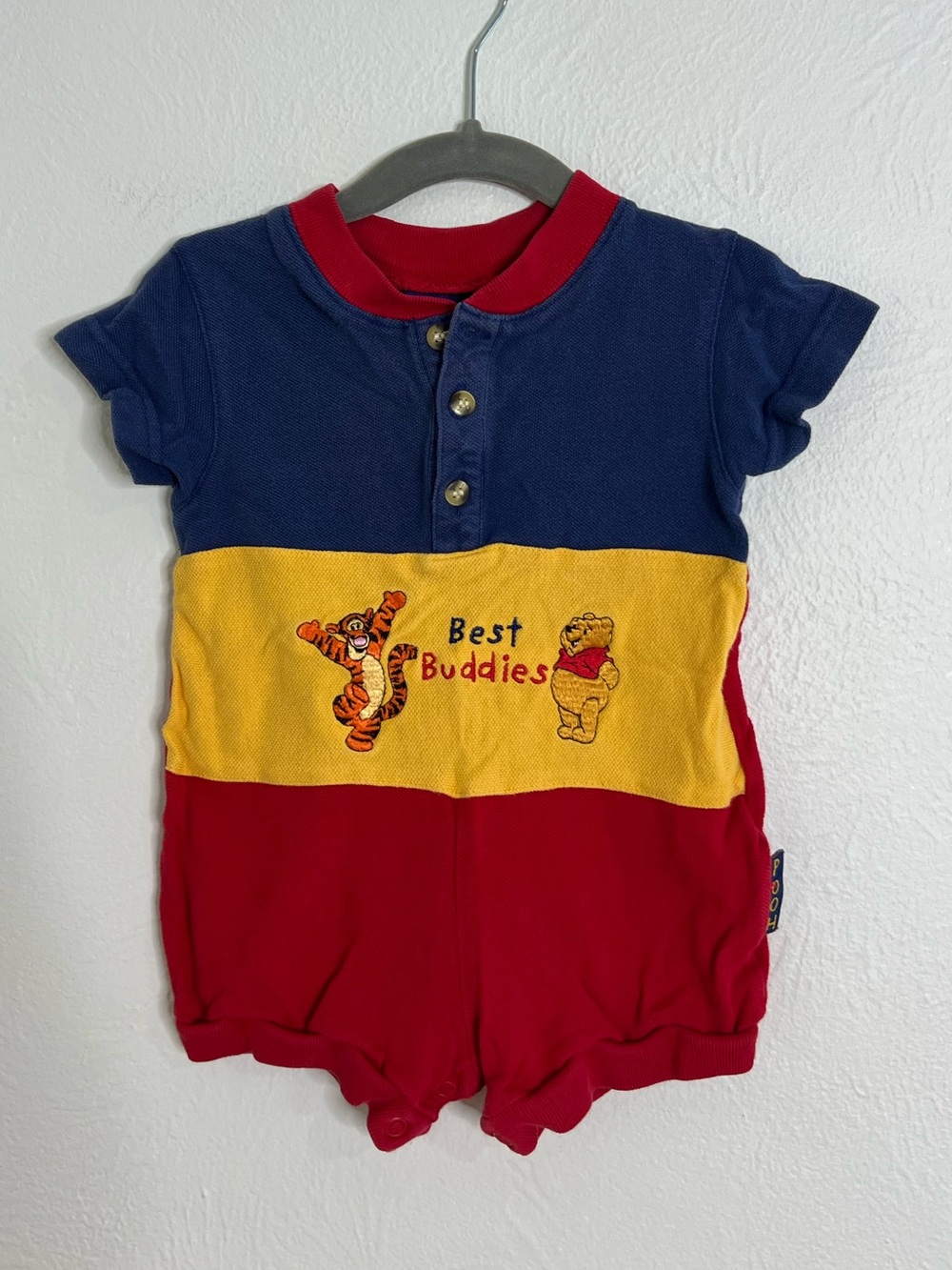 Vintage Pooh Romper 100 Acre Collection